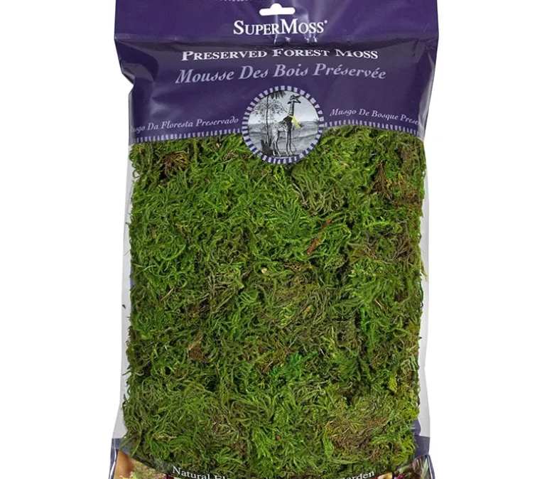 SuperMoss Sheet Moss – 2-ounce