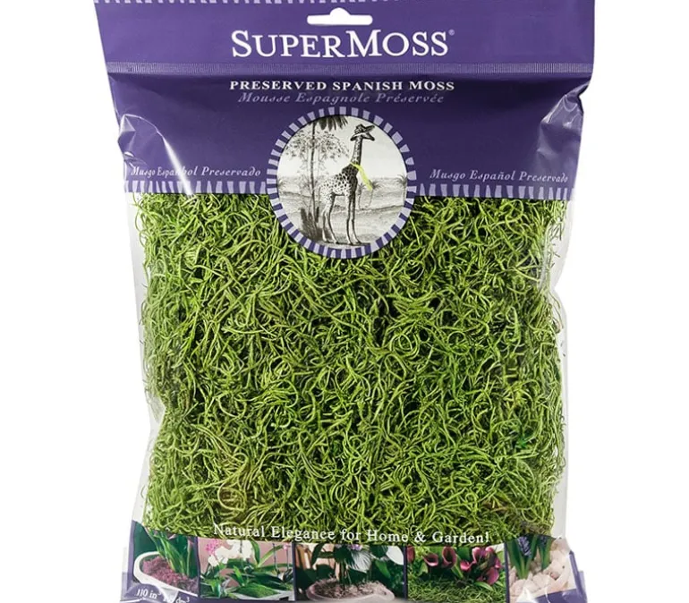SuperMoss Sheet Moss – 2-ounce