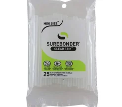 Surebonder Dt-100 Made In The Usa All Purpose Stik-Mini Glue Sticks-All Temperature-5/16″D – 4″L Hot Melt Glue Sticks-100/ Pack