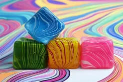 Surprise Marble Stress Buster Cube Squishy Toy