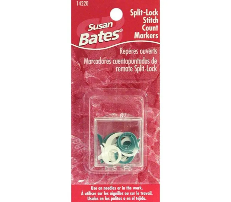 Susan Bates Crystalites Crochet Hook Set, 5 Sizes
