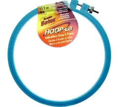 Susan Bates Hoop-La Embroidery Hoop and Frame – 6-inch – Color Shipped is Picked Randomly