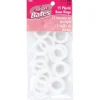 Susan Bates Plastic Bone Rings 1/2-inch 30 count
