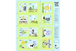 SusyBee Paul’s Pond Soft Book Fabric Panel 36-in by 44-in