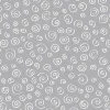 Sweet Little Lamb Dreamy White Swirls on Gray