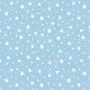 Sweet Little Lamb Little White Stars on Blue