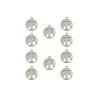 Sweet & Petite Charms – Happy Face – 10 Charms