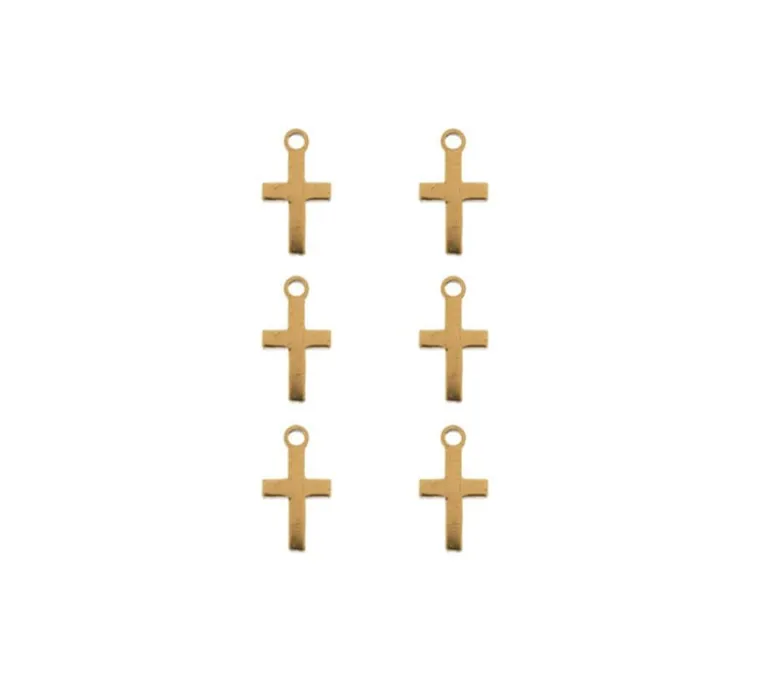 Sweet & Petite Charms – Small Pink Heart – 10 Charms