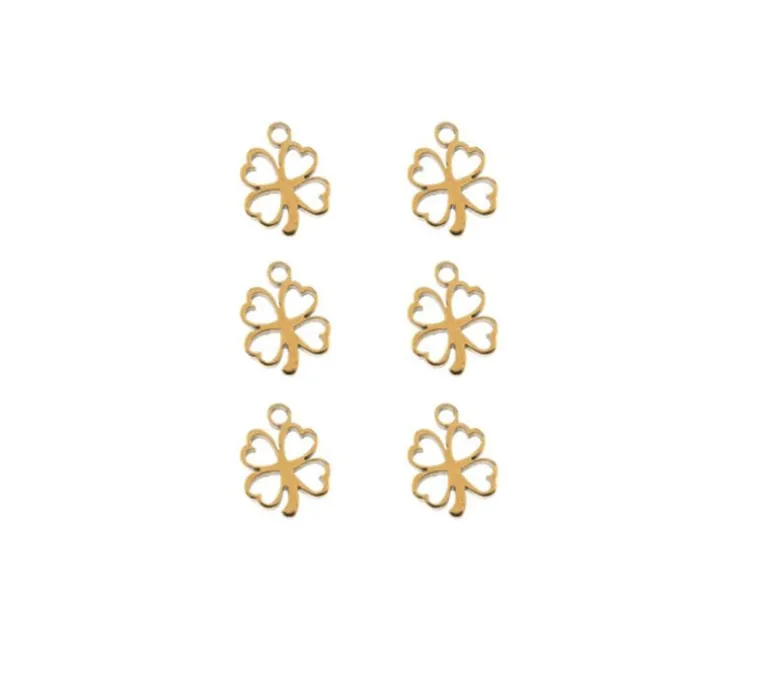 Sweet & Petite Charms – Small Pink Heart – 10 Charms