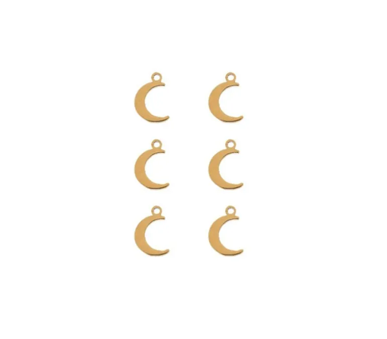 Sweet & Petite Charms – Small Pink Heart – 10 Charms