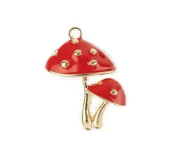 Sweet & Petite Charms – Small White Flower – 10 Charms