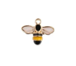 Sweet & Petite Charms – Small White Flower – 10 Charms