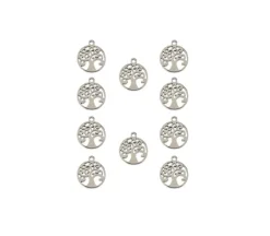 Sweet & Petite Charms – Strawberries – 10 Charms