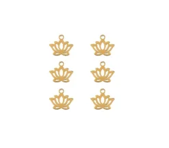 Sweet & Petite Charms – Strawberries – 10 Charms