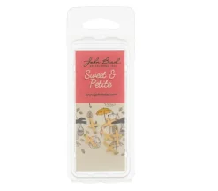 Sweet & Petite Charms – Water Lily Gold – 6 Charms