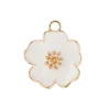 Sweet & Petite Charms – Yellow Flower  – 4 Charms