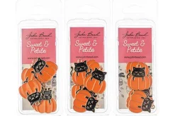 Sweet & Petite Halloween Mummy Charms, 21.5x12mm, 10 Count