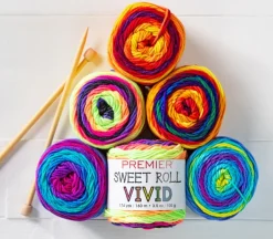 Sweet Roll Vivid Yarn (view colors)