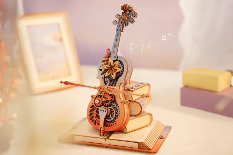 Symphony of Gorgeous Dreams Cello Music Box Kit