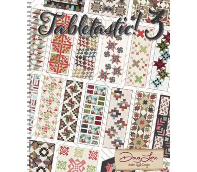 Tabletastic 3! Quilt Pattern Book by Antler Designs