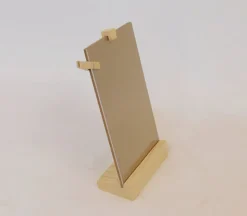 Tabletop Wood Stand with Acrylic Frame