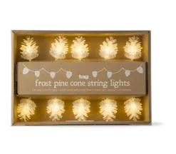 Tag Pinecone LED Light Set – Clear Bulb – 10 Bulbs