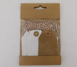 Tags with Jute – 20 Piece
