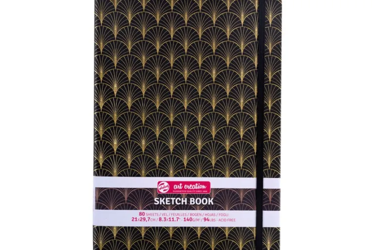 Talens Art Creation 9 X 14CM Art Deco Hardcover Sketchbook