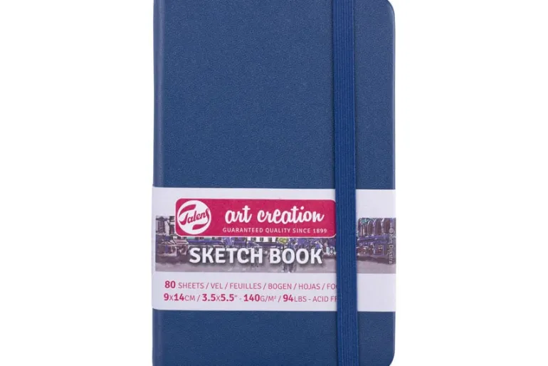 Talens Art Creation 5.11X8.27 Hardcover Sketchbook – Red