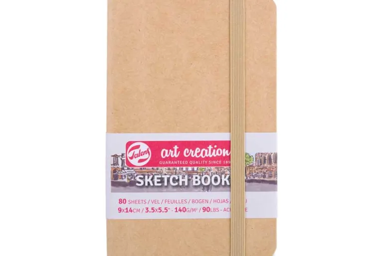 Talens Art Creation 5.11X8.27 Hardcover Sketchbook – Red