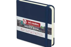 Talens Art Creation 8.27X5.83 Hardcover Sketchbook – White/Gold