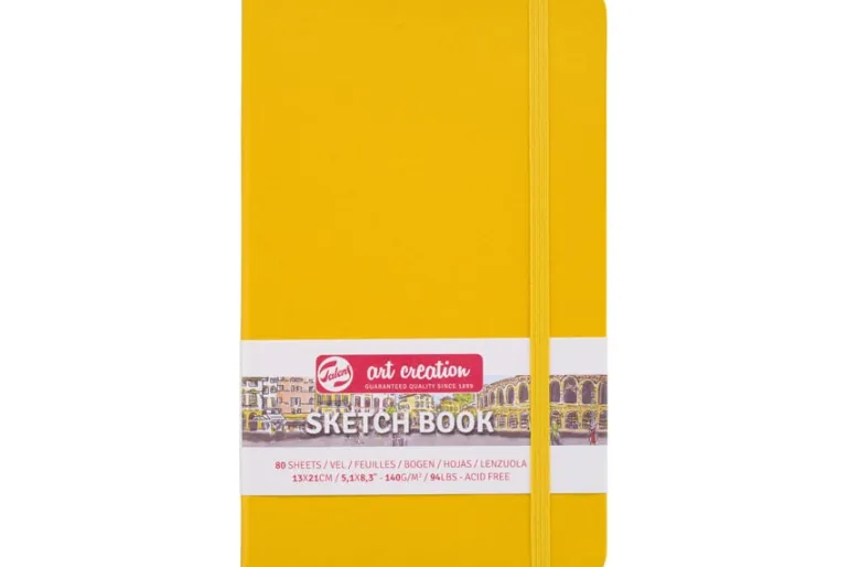 Talens Art Creation 5.11X8.27 Hardcover Sketchbook – White