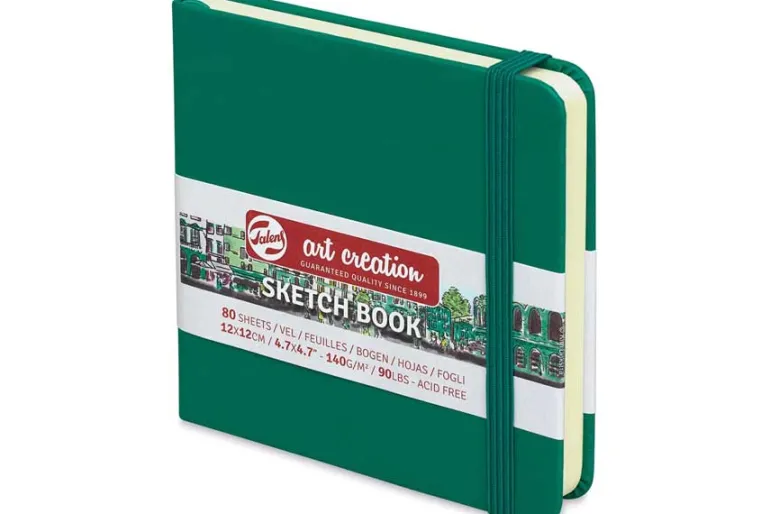 Talens Art Creation 3.54X5.51 Hardcover Sketchbook – White