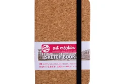 Talens Art Creation 8.3″x5.8″ Hardcover Sketchbook – Silver