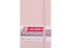 Talens Art Creation 5.1″x8.3″ Hardcover Sketchbook – Black