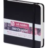 Talens Art Creation 3.5″x5.5″ Hardcover Sketchbook – Black