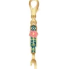 Tape Measure Quilting Enamel Zipper Pull Charm