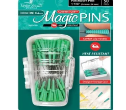 Taylor Seville Magic Pins Extra Fine Patchwork – 1-7/16-inch – 50 Piece