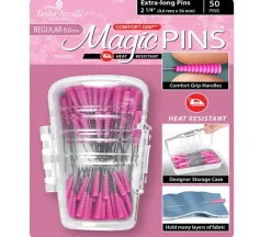 Taylor Seville Magic Pins Regular Extra Long – 2-1/4-inch – 50 Piece