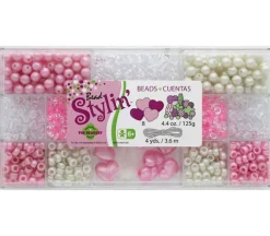The Beadery Stylin Bead Box Bubblegum