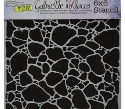 The Crafters Workshop Stencil – Organic Matter