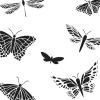 The Crafters Workshop Stencil – Mini Mariposas