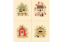 The Henhouse Chicken Garden scenic on Iron Black