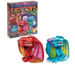 The Toy Network 3D Mould and Paint Kit – Dragons