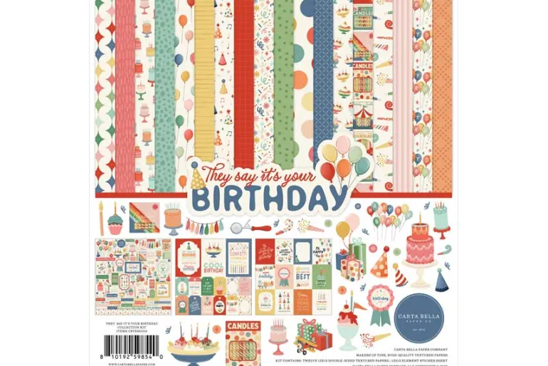 They Say It’s Your Birthday 6×6 Paper Pad