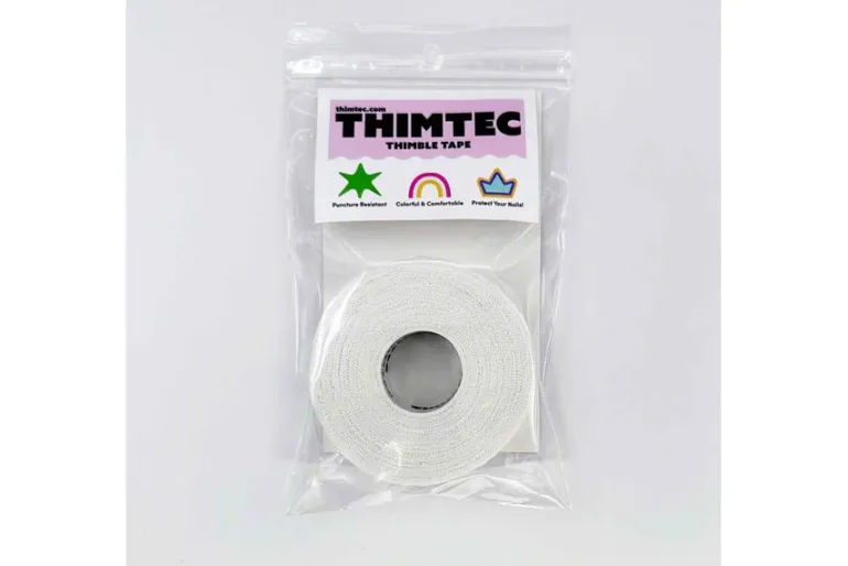 Thimtec Thimble Tape Flamingo Neon Pink – 3/4-inch by 45-feet