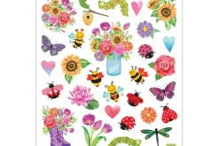Thoroughbred Horses Sticker Sheet