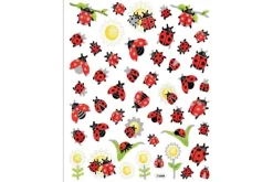 Thoroughbred Horses Sticker Sheet