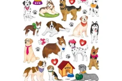 Thoroughbred Horses Sticker Sheet