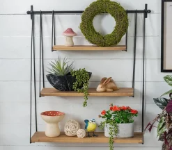 3 Tier Wall Hanger with Shelves